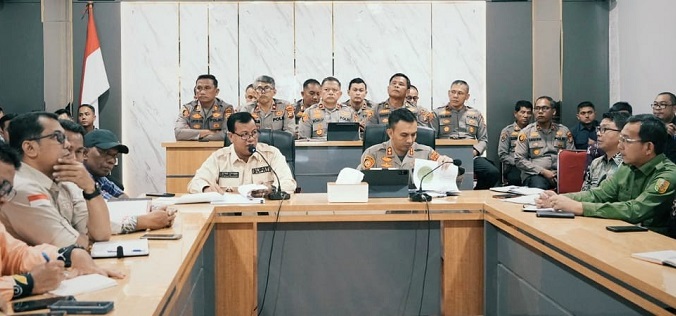 Dukung Ketahanan Pangan, Pemkab dan Polres Kuansing  Bangun Sinergi