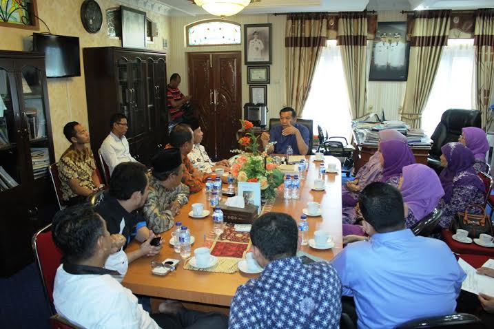 Akhir Pekan, Wako Terima Kunjungan Pengurus Muhammadiyah Pekanbaru