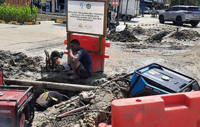 Sekdako Pekanbaru Peringatkan PDAM Tak Asal-asalan Timbun Bekas Galian Pipa