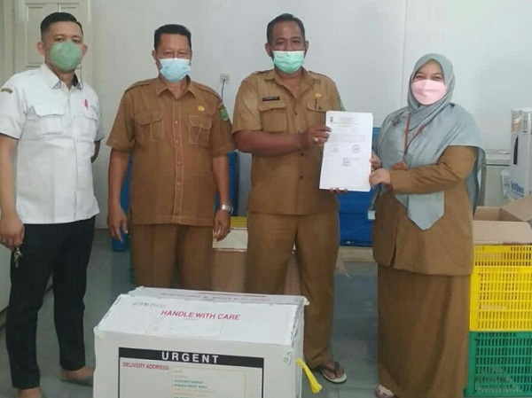 Pemkab Inhu Kembali Dapat Tambahan 25.000 Dosis Vaksin, Terdiri dari Coronavac dan Astrazeneca