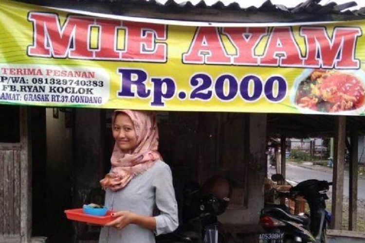 Viral, Ini Kisah di Balik Mie Ayam Rp 2.000, Murah, Enak Tapi Dikit