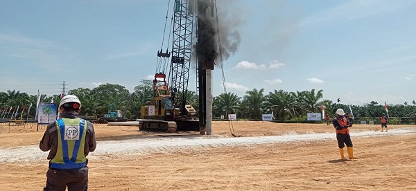 Pembangunan Proyek SPAM Pekanbaru-Kampar Capai 78 Persen