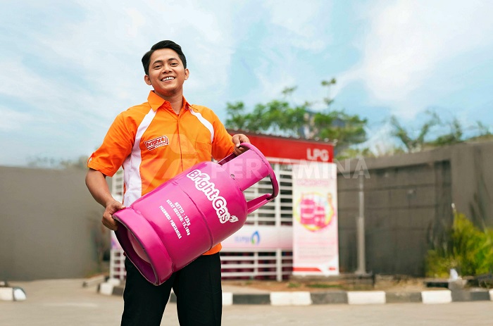 Pertamina Hadirkan Delivery Service untuk LPG Bright Gas, Begini Cara Pesannya...