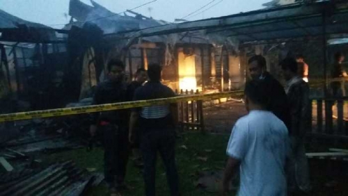 Setelah Pemadaman Listrik Bergilir, Asrama Mako Brimob Polda Riau Terbakar