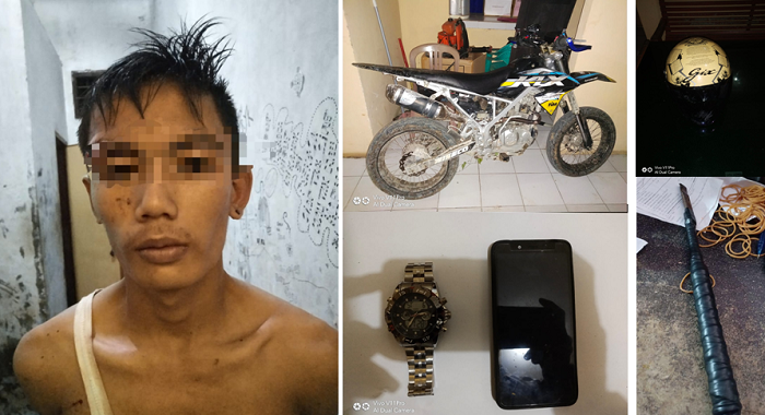 Dikejar Polisi, Uang Rp 9 Juta Hasil Curian Tercecer
