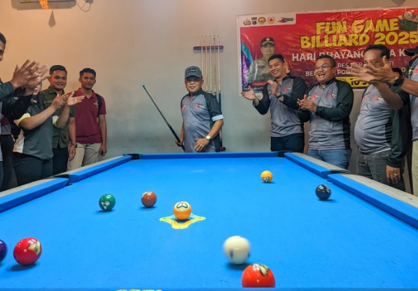 Bupati Asmar Buka Fun Game Billiard 2025
