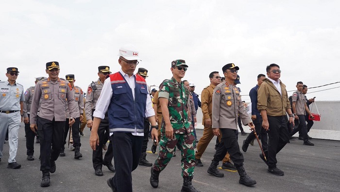 Hutama Karya Cek Kasiapan Operasional Tol Palembang-Betung