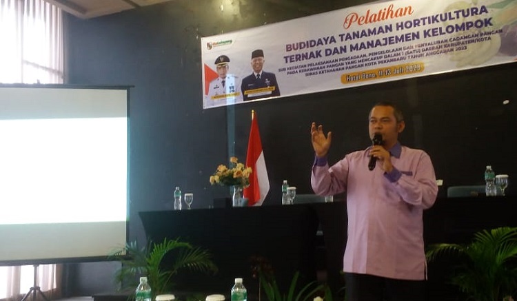 Hamdani Ingin KWT di Pekanbaru  Punya  Cita-cita Besar dan Berkembang