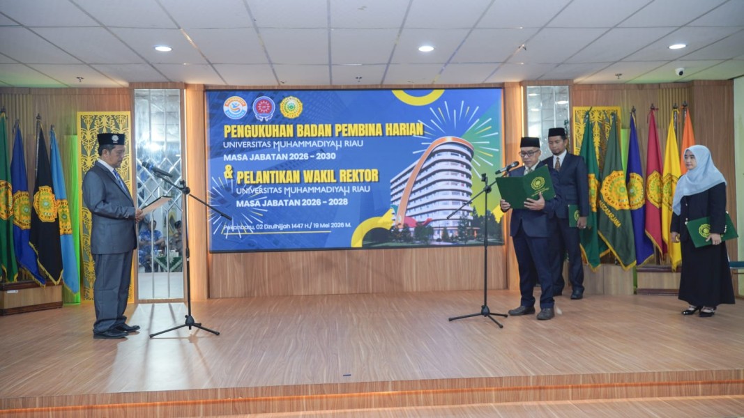 BPH dan Wakil Rektor Umri Resmi Dilantik, Fokus Perkuat Tata Kelola Berstandar Internasional
