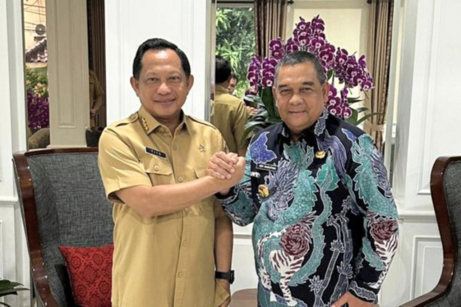 Plt Gubri Edy Natar Bertemu Mendagri Tito Karnavian