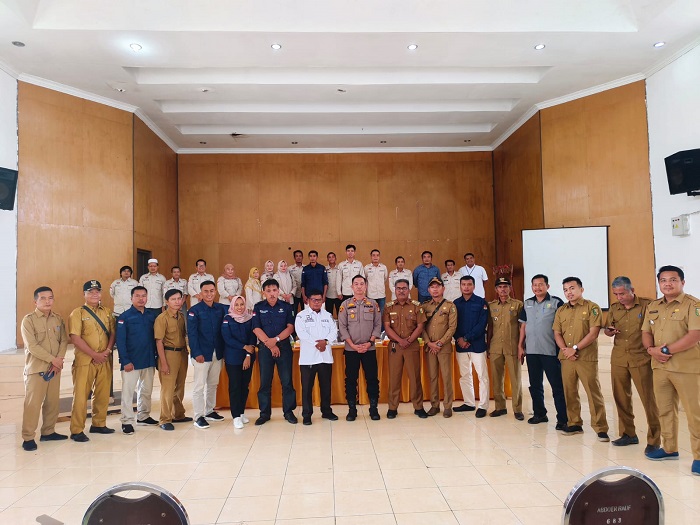 Polsek Benai Hadiri Rapat Antisipasi Titik Lokasi TPS Yang Terdampak Bencana Banjir Pada Pemilu 2024