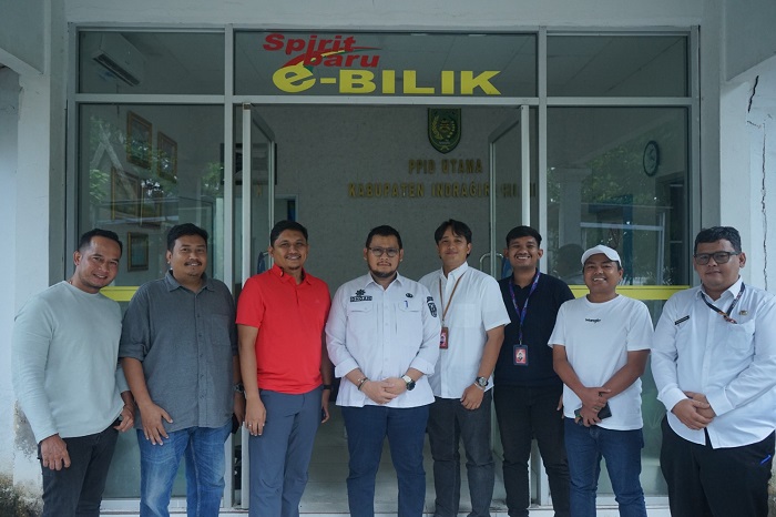 Kominfopers Inhil dan Telkomsel  Bahas Penanganan Wilayah Blank Spot