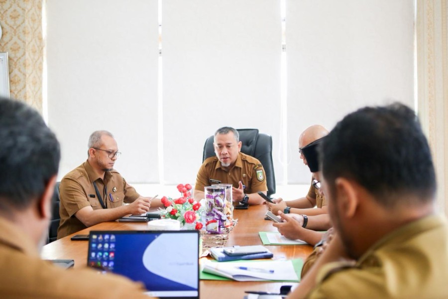Pemko Dumai Segera Gesa Lanjutan Penanggulangan Banjir di Sungai Dumai dan Rencanakan Eksekusi Tahapan Awal Pembangunan Jalan Parit Kitang