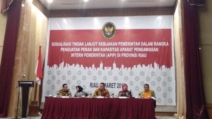 Kemenkopolhukam RI Sosialisasikan Penguatan Peran APIP di Riau