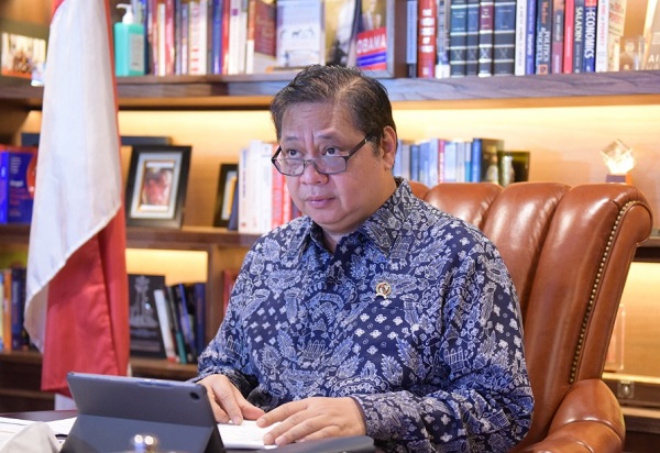 Airlangga Optimistis Ekonomi RI Tumbuh 3,7%-4,5% Tahun Ini