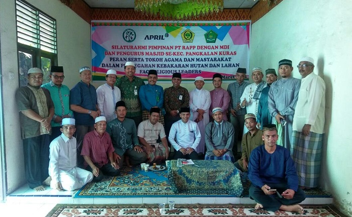 Libatkan Tokoh Agama dalam Pencegahan Karhutla, RAPP Luncurkan Program Fire Aware Community (FAC) Leader Religious