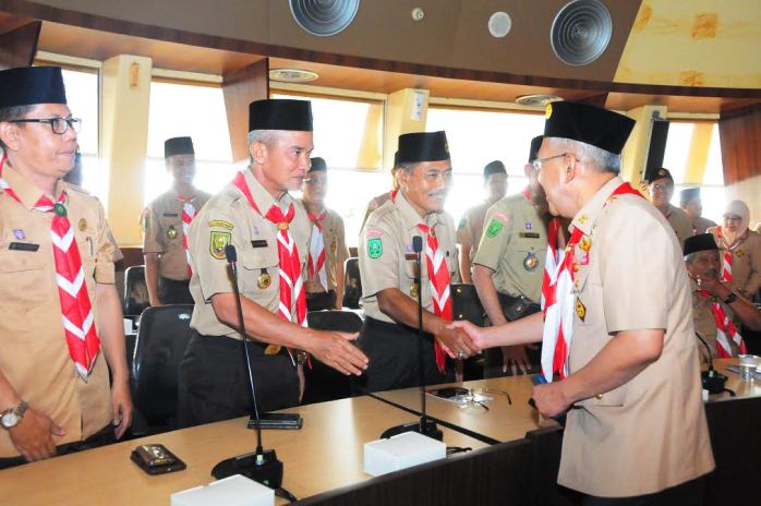 Wabup Komit Berdayakan Saka Pramuka Sebagai Wadah Karya Generasi Muda Meranti