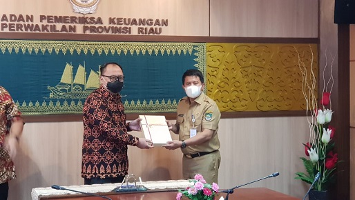 Pemkab Rohul Raih Opini WTP Lima Kali Berturut-Turut dari BPK RI Perwakilan Riau