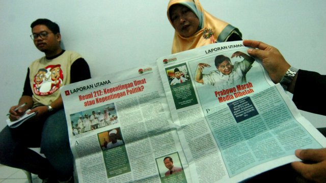 JANGAN RIBUT LAGI...Dewan Pers: Tabloid 'Indonesia Barokah' Bukan Produk Jurnalistik