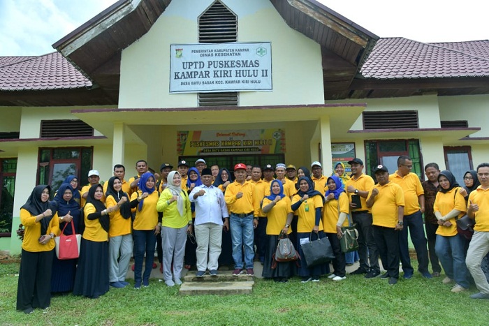 Sekda Kampar Kunjungan Kerja ke Desa Batu Sasak