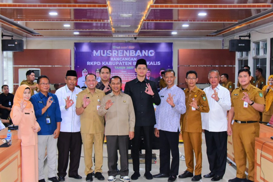 Bagus Santoso Buka Musrenbang RKPD 2027, Momentum Menyatukan Arah Pembangunan Bengkalis