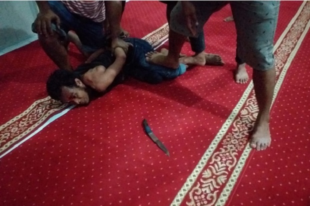 Tikam Istri Polisi hingga Tewas, Pelaku Ditangkap saat Berlindung dalam Masjid