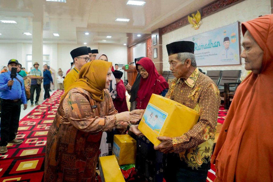 Safari Ramadhan Perdana, Kasmarni Pererat Sinergi dan Serap Aspirasi Masyarakat Talang Muandau