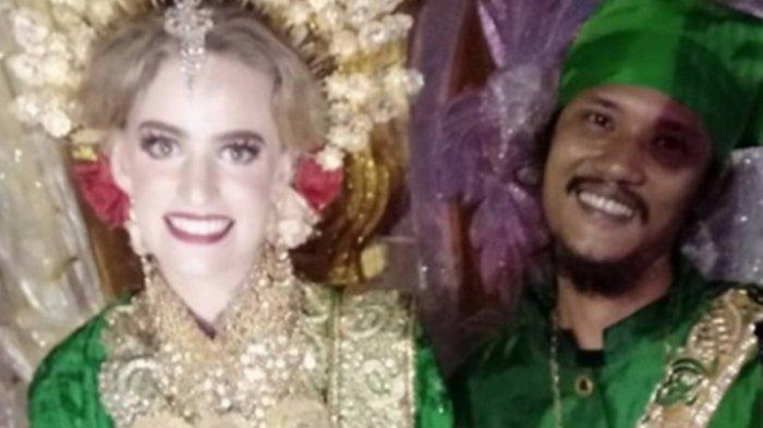 Heboh! Pria Makassar Hamzar Jamil Bachtiar Nikahi Bule Cewek Cantik Asal Jerman, Kisahnya Viral di Sosmed