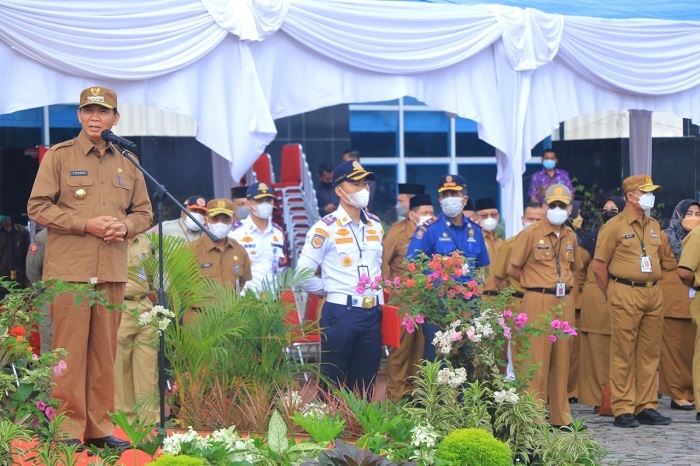 Pesan Pertama Firdaus pada ASN Pemko Pekanbaru di Awal Tahun 2022