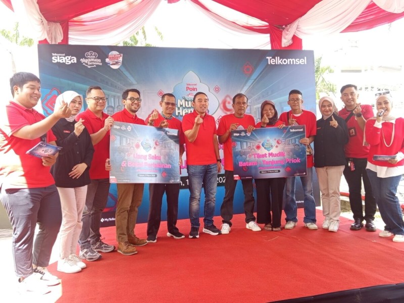 Telkomsel Fasilitasi Mudik Gratis 1.100 Warga Lewat Gerakan Gotong Royong Digital