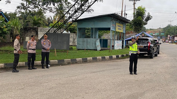 Strong Point Polres Kuansing, Wujudkan Pelayanan Prima Kepada Masyarakat