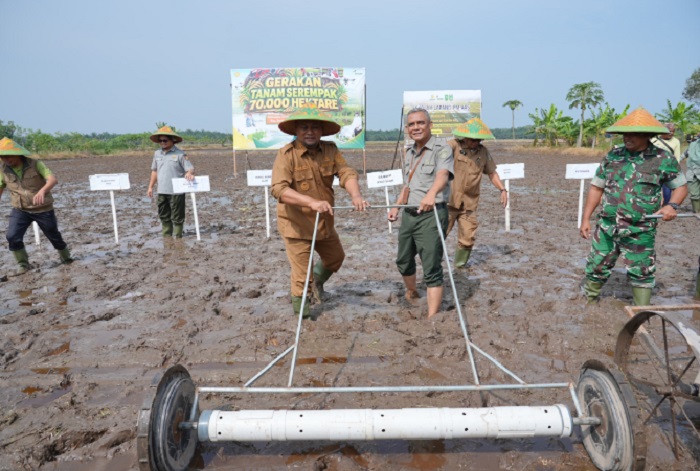 Optimalisasi Lahan, SIak Dapat Alokasi Gertam 70.000 Hektare di Bungaraya