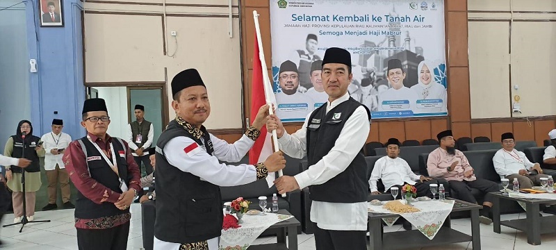 Kloter 13 Tiba,  Total Sudah 4.488 Jemaah Haji Riau Kembali ke Tanah Air