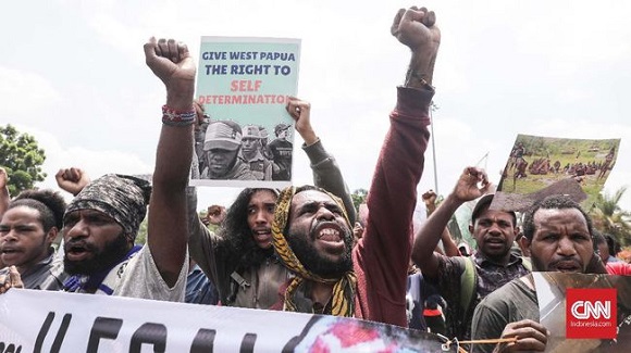 MIRIP TIMOR-TIMOR... Ditandatangani 1,8 Juta Warga, Pro Papua Merdeka  Ajukan  Referendum ke PBB