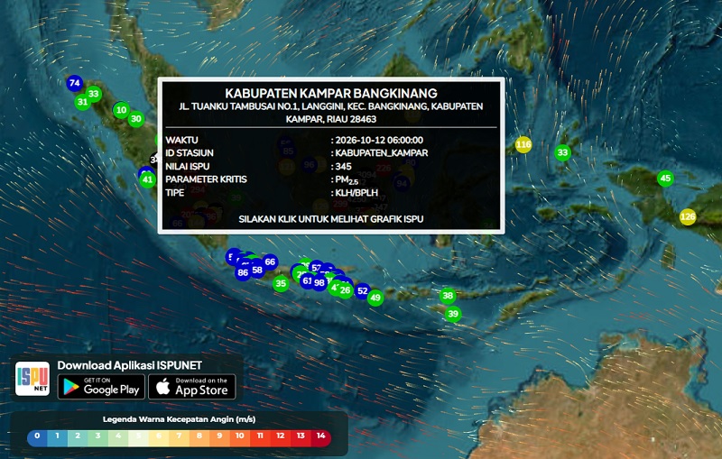 Hujan Tak Otomatis Bikin Kualitas Udara di Riau Sehat, Ini Buktinya...