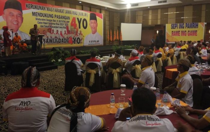 Kerukunan Masyarakat Jawa Riau Dukung Penuh Pasangan Andi-Yatno di Pilgubri 2018