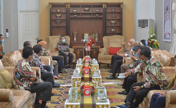 Gubernur Riau Terima Kunjungan Kepala BKN dan KSN