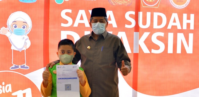 Pemkab Siak Mulai Lakukan Vaksinasi Covid-19 Anak Usia 6-11 Tahun