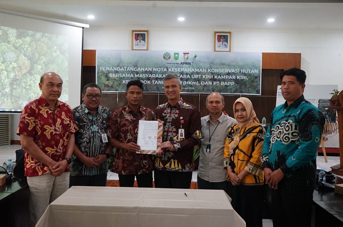 Kolaborasi Masyarakat, Pemerintah, dan RAPP Perkuat Konservasi Hutan Berbasis Perhutanan Sosial di Riau
