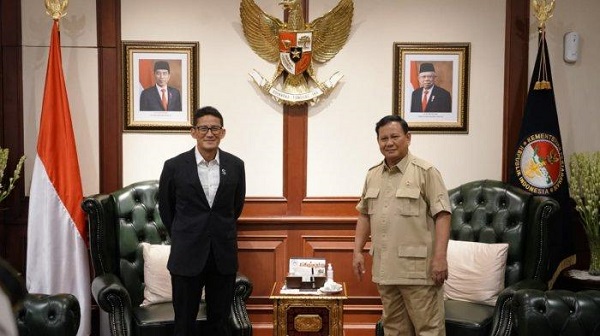 Bertemu Prabowo, Ternyata Sandiaga Curhat Buruknya Kondisi Ekonomi dan Banyaknya Korban PHK, Tapi Yang Satu Ini Dia Puji...