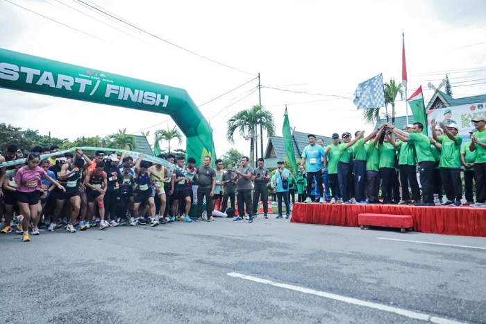 Ribuan Peserta Ikut Ambil Bagian pada Kartika Run Kodim 0320