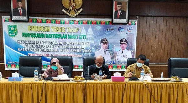 Pemkab Inhu Gelar Bimtek Master Plan Pengembangan Smart City