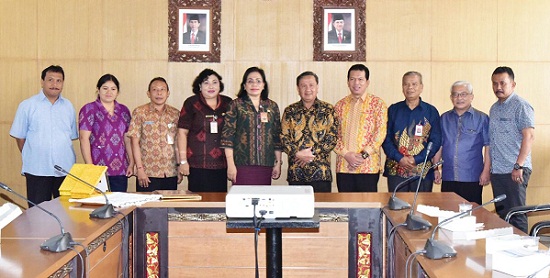 Wabup H Rosman Malomo Pimpin Kunjungan KPA Inhil ke Denpasar Bali