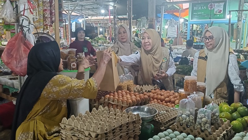 DKP Lakukan Pemantauan Harga dan Ketersediaan Pangan di Pasar,  Retail Modern dan Distributor