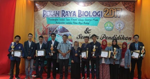 Pekan Raya Biologi 2018, Saatnya Ilmuan Muda Cerdas Berkarya 