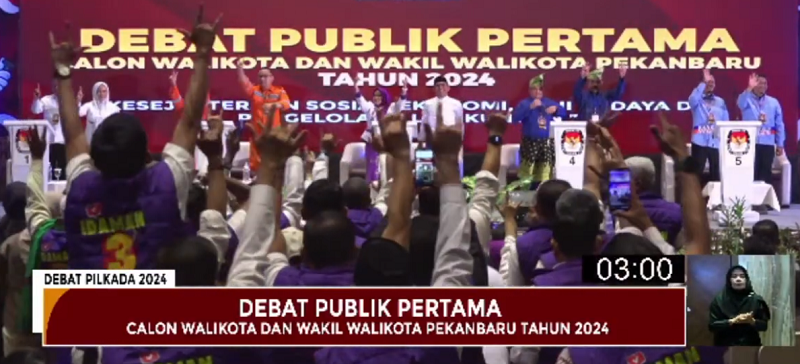 Lima Pasangan Calon Wali Kota Pekanbaru akan Ikuti Debat Publik Kedua