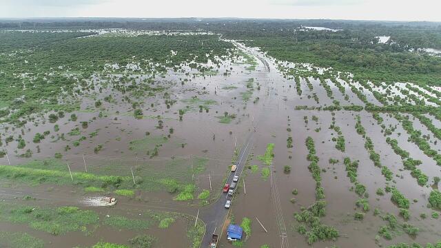 Kecamatan Langgam-Pelalawan Mulai Direndam Banjir, Begini Penampakannya