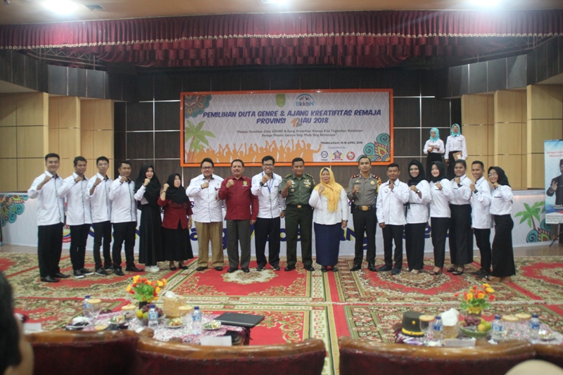 Sekda Inhil Buka Kegiatan Pemilihan Duta GenRe Dan Ajang  Kreatifitas Remaja Provinsi Riau Tahun 2018