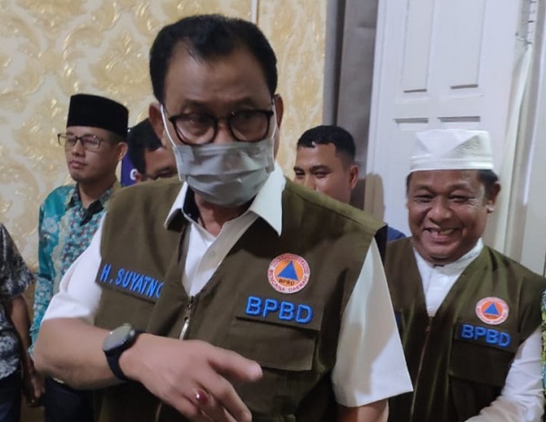 OTG, Satgas Percepatan Penanganan Covid-19 Rohil Benarkan Bupati Suyatno Positif Covid-19 dan Jalani Isolasi Mandiri