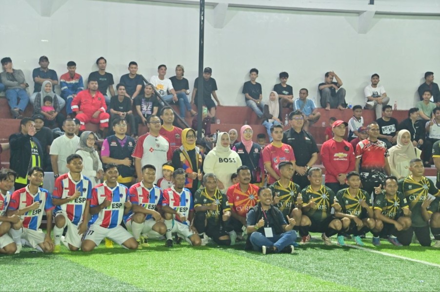 Buka Mutiasari Cup Unity III, Bupati Kasmarni: Jangan Hanya Kompak di Lapangan, Bawa Semangat Unity untuk Membangun Bengkalis
